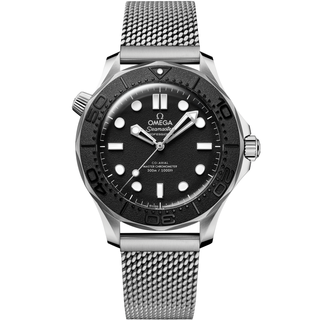 Spectre Edition: Seamaster Diver 300M 42 mm, steel on steel, James Bond