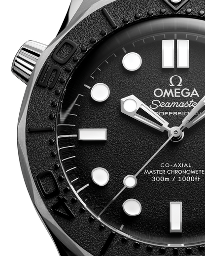 Spectre Edition: Seamaster Diver 300M 42 mm, steel on steel, James Bond
