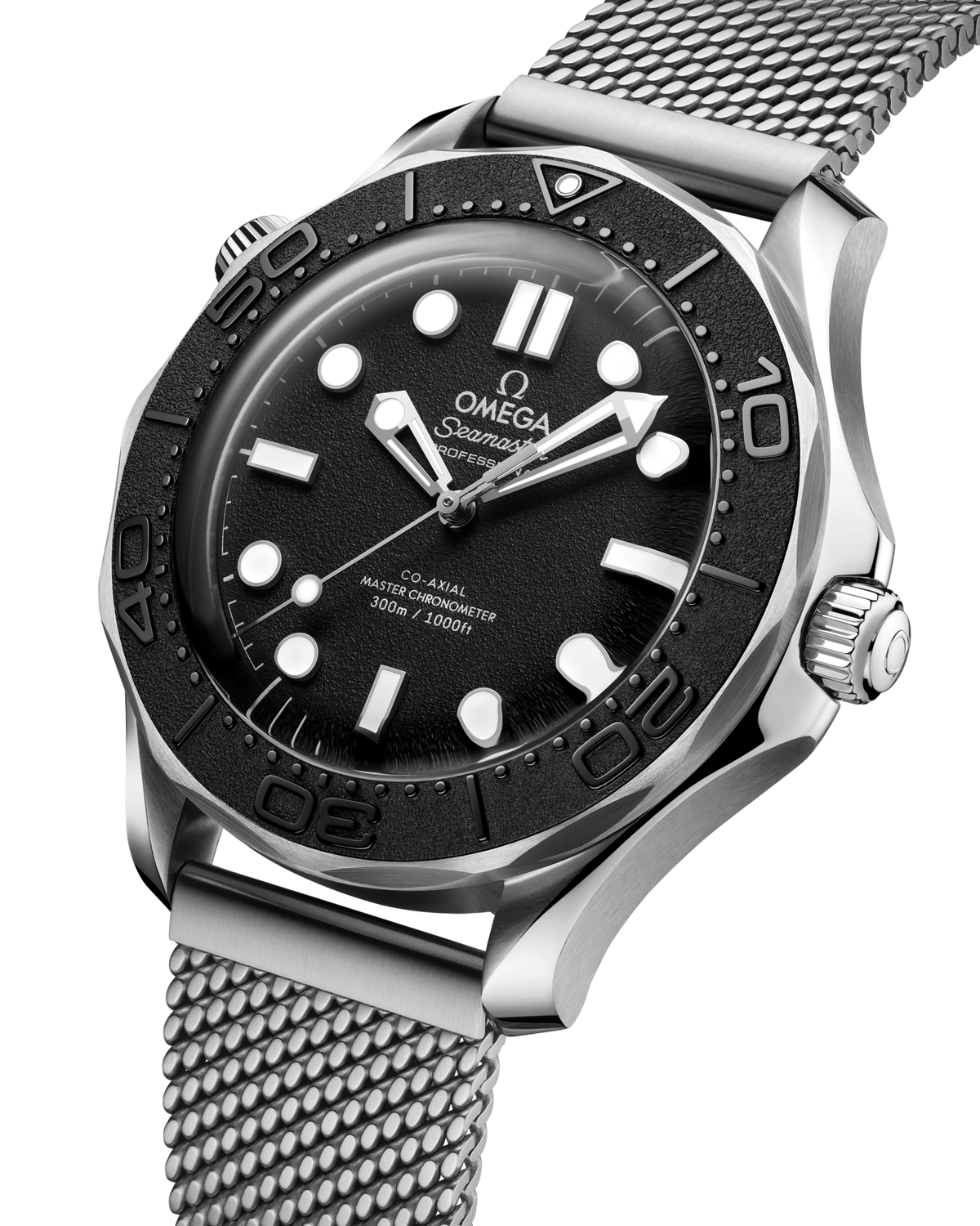 Spectre Edition: Seamaster Diver 300M 42 mm, steel on steel, James Bond