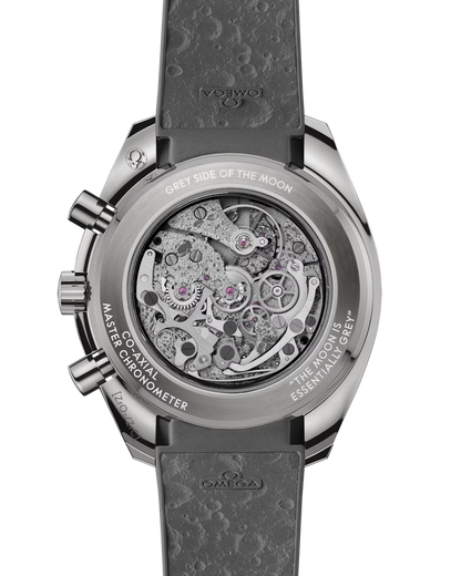 Speedmaster Grey Side of the Moon 44.25 mm, Grey Ceramic on Rubber Strap