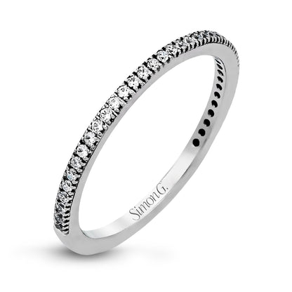 Oval - cut Engagement Ring & Matching Wedding Band in 18k Gold with Diamonds - Simon G. Jewelry
