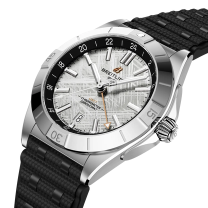 Chronomat Automatic GMT 40 Erling Haaland Stainless steel & platinum 40 mm P323982A1F1S1 second view