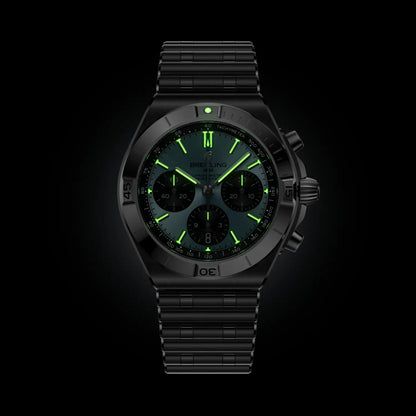 Chronomat B01 Chronograph 42 Stainless steel & platinum 42 mm PB0158101C1A1 fifth view