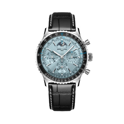 Navitimer B19 Chronograph 43 Perpetual Calendar Stainless steel & platinum 43 mm PB1920251C1P1 main view