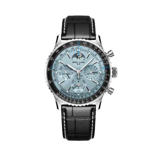Navitimer B19 Chronograph 43 Perpetual Calendar Stainless steel & platinum 43 mm PB1920251C1P1 main view