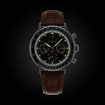Navitimer B19 Chronograph 43 Perpetual Calendar Stainless steel & platinum 43 mm PB1921251B1P1 fifth view