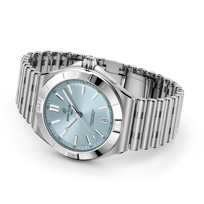 Chronomat B31 Automatic 40 Stainless steel & platinum 40 mm PB3114101C1A1 third view