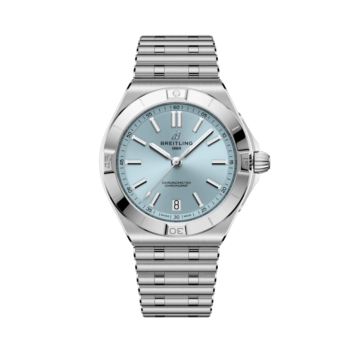 Chronomat B31 Automatic 40 Stainless steel & platinum 40 mm PB3114101C1A1 main view