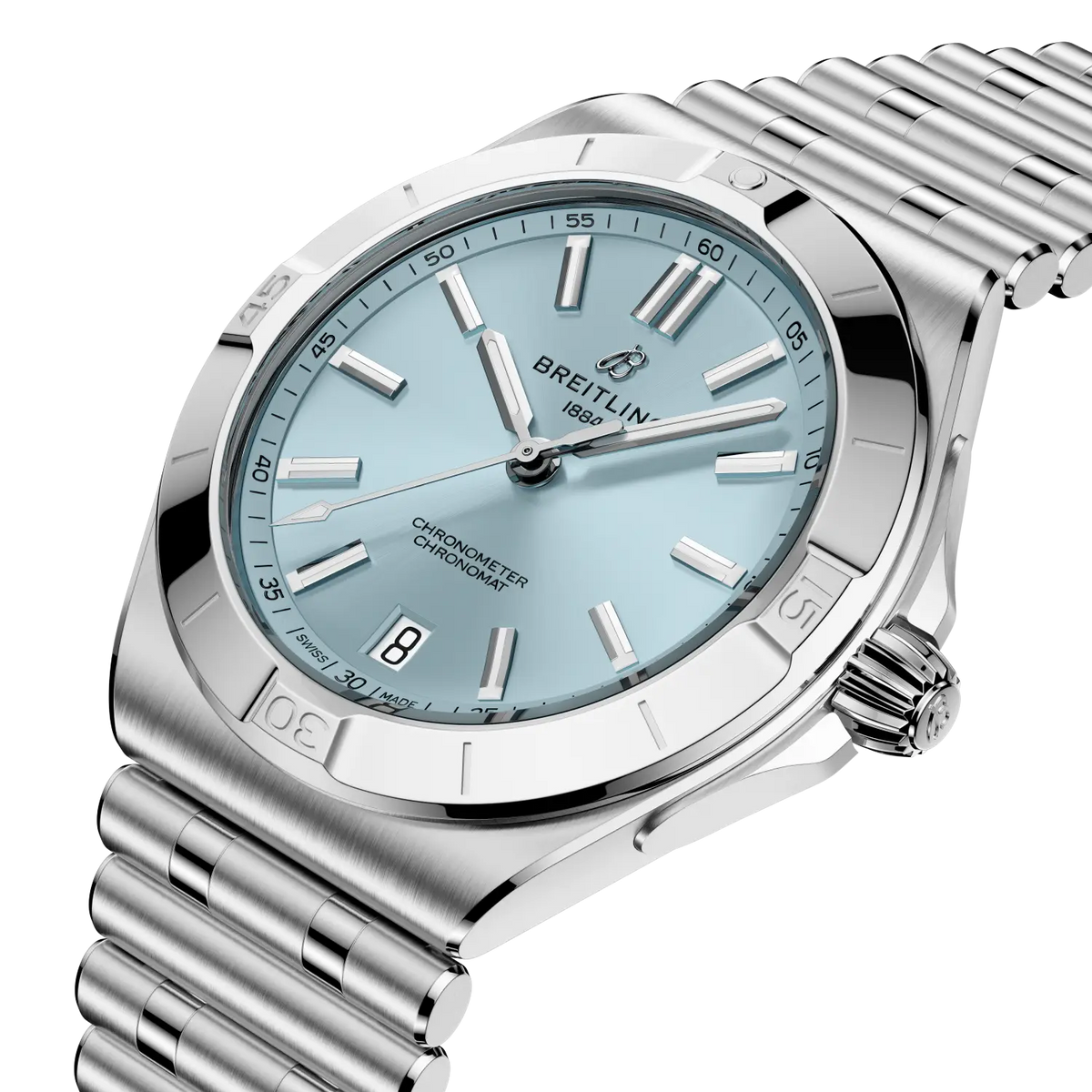 Chronomat B31 Automatic 40 Stainless steel & platinum 40 mm PB3114101C1A1 second view