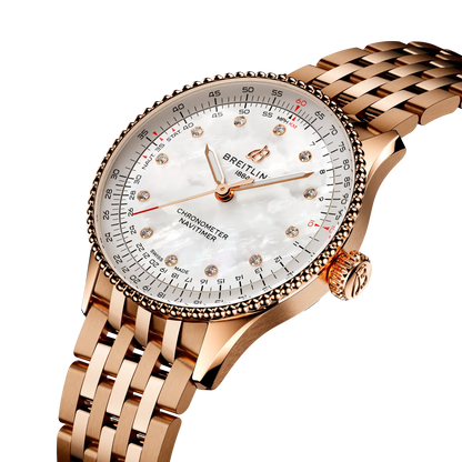 Navitimer Automatic 36 Small scale traceable 18K red gold 36 mm R17327211A1R1 secondary view