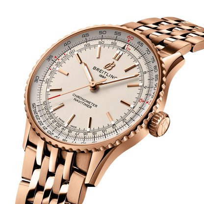 Navitimer Automatic 41 Small scale traceable 18K red gold 41 mm R17329F41G1R1 secondary view