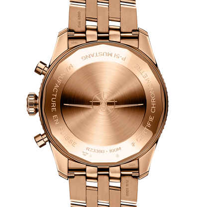 Classic AVI Chronograph 42 P-51 Mustang 18k red gold 42 mm R233801A1B1R1 fourth view