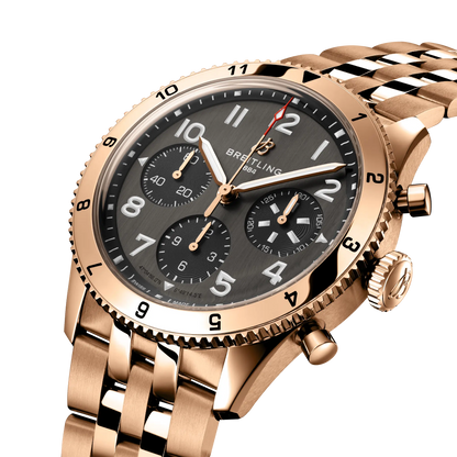 Classic AVI Chronograph 42 P-51 Mustang 18k red gold 42 mm R233801A1B1R1 second view