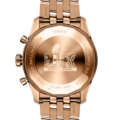 Classic AVI Chronograph 42 Super Bowl LIX Philadelphia Eagles Limited Edition 18k red gold 42 mm R233802A1L1R1 fourth view