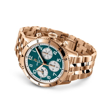 Classic AVI Chronograph 42 Super Bowl LIX Philadelphia Eagles Limited Edition 18k red gold 42 mm R233802A1L1R1 third view