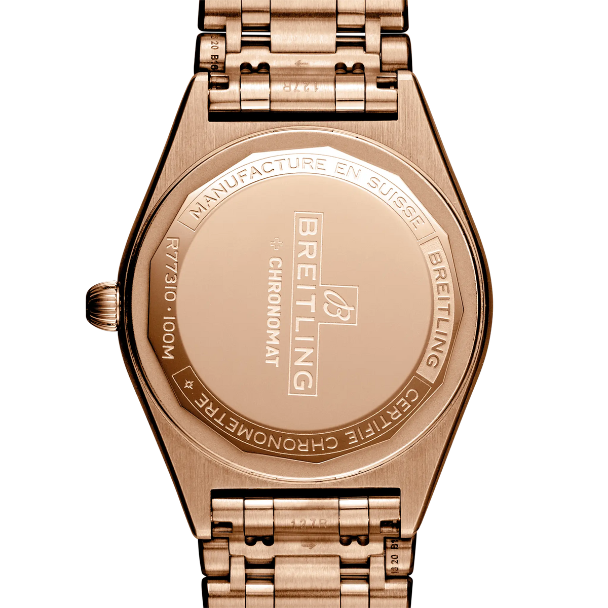 Chronomat 32 18k red gold 32 mm R77310101A1R1 fourth view