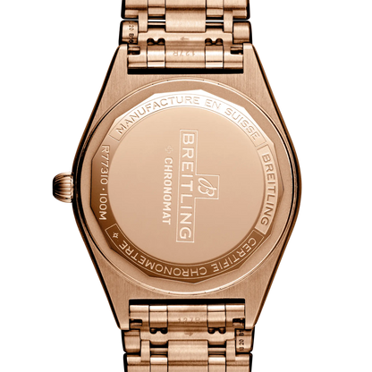 Chronomat 32 18k red gold 32 mm R77310101A1R1 fourth view