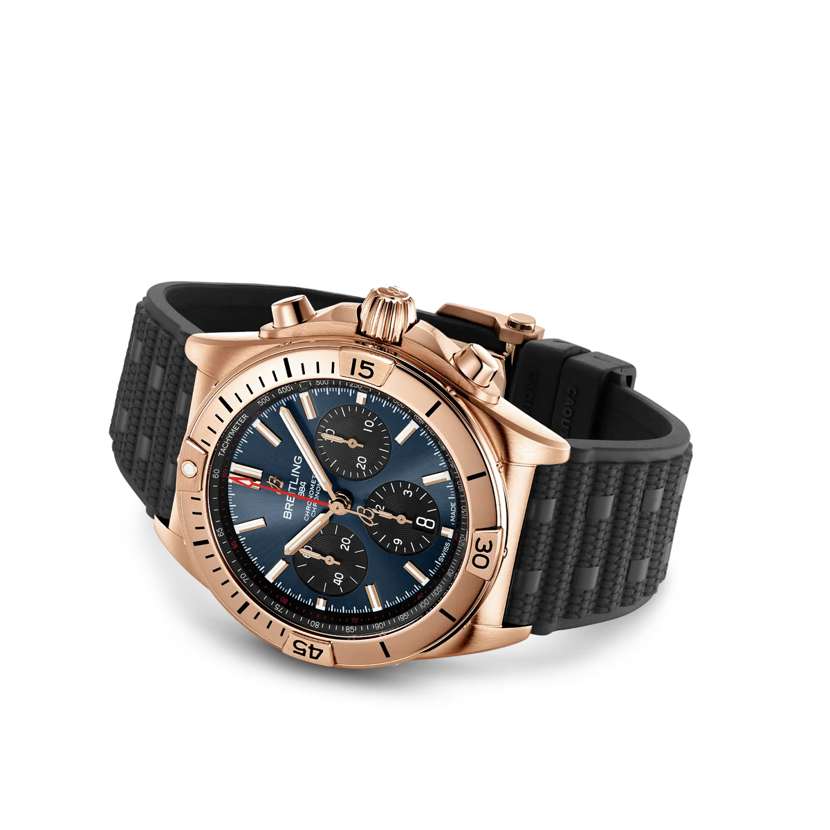 Chronomat B01 42 Super Bowl LVIII 18k red gold 42 mm RB01343A1C1S1 third view