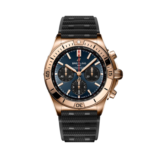 Chronomat B01 42 Super Bowl LVIII 18k red gold 42 mm RB01343A1C1S1 main view