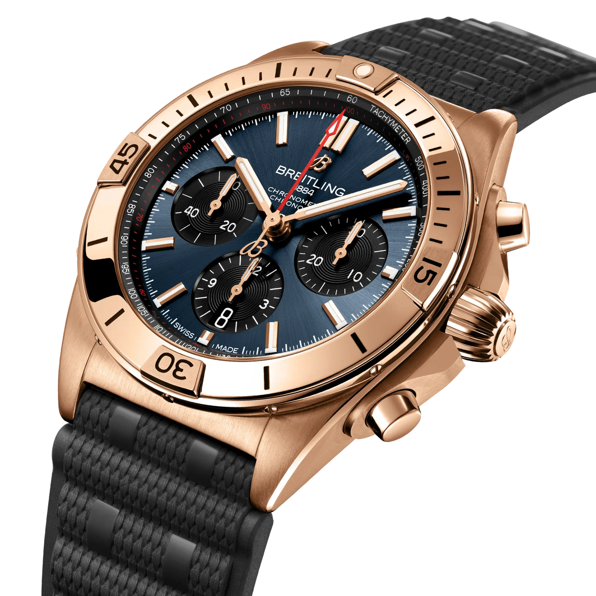 Chronomat B01 42 Super Bowl LVIII 18k red gold 42 mm RB01343A1C1S1 second view