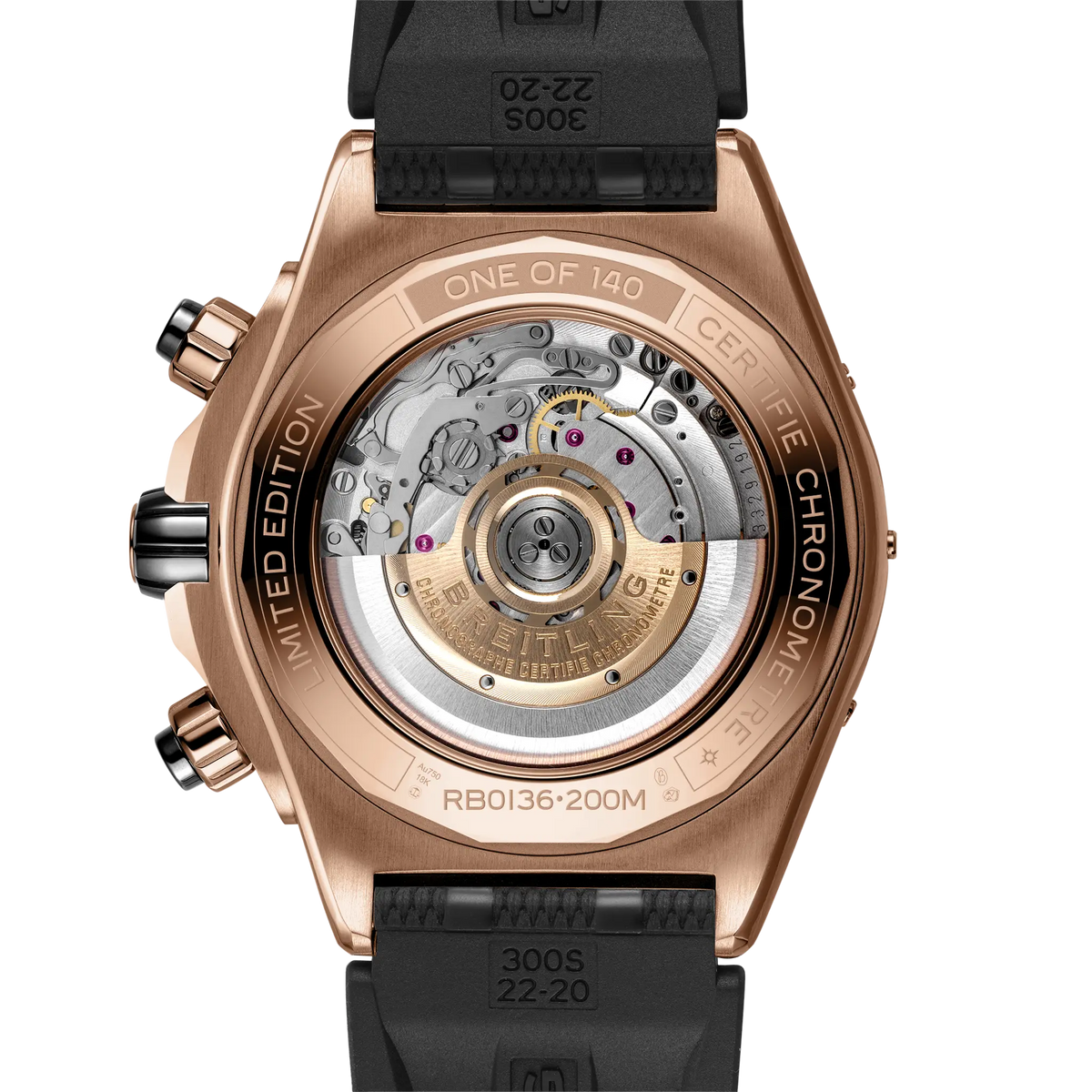 Super Chronomat B01 44 18k red gold 44 mm RB01362A1C1S1 fourth view