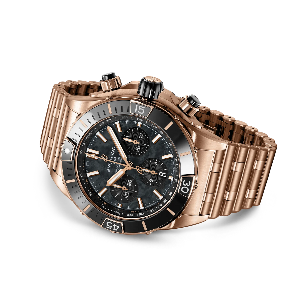 Super Chronomat B01 44 18k red gold 44 mm RB01365A1B1R1 third view