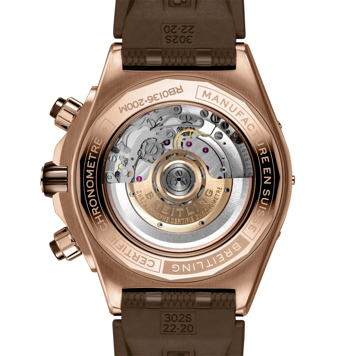 Super Chronomat B01 44 18k red gold 44 mm RB0136E31Q1S1 fourth view