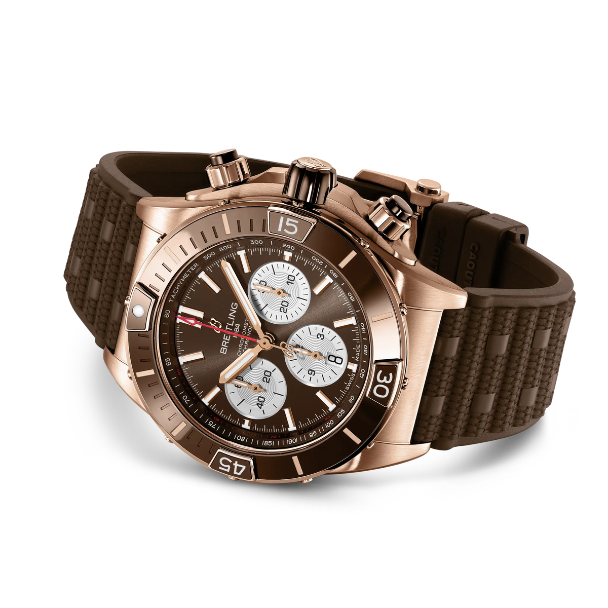 Super Chronomat B01 44 18k red gold 44 mm RB0136E31Q1S1 third view