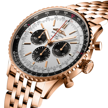 Navitimer B01 Chronograph 46 18k red gold 46 mm RB0137241G1R1 secondary view