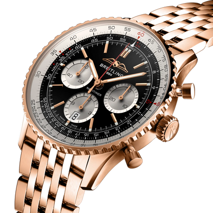 Navitimer B01 Chronograph 43 18k red gold 43 mm RB0138211B1R1 secondary view