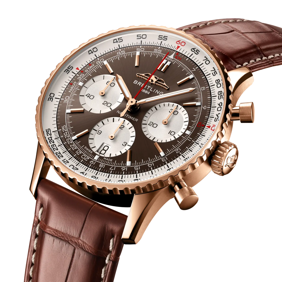 Navitimer B01 Chronograph 41 18k red gold 41 mm RB0139211Q1P1 secondary view