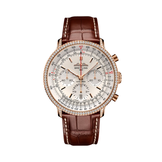 Navitimer B01 Chronograph 41 18k red gold (gem-set) 41 mm RB0139631G1P1 main view