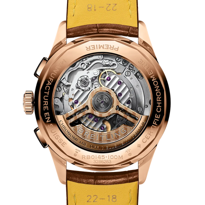 Premier B01 Chronograph 42 18k red gold 42 mm RB0145171C1P1 fourth view