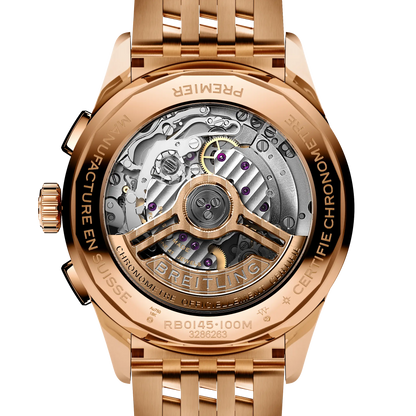 Premier B01 Chronograph 42 18k red gold 42 mm RB0145371G1R1 fourth view