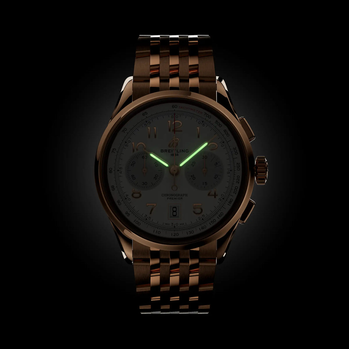 Premier B01 Chronograph 42 18k red gold 42 mm RB0145371G1R1 fifth view