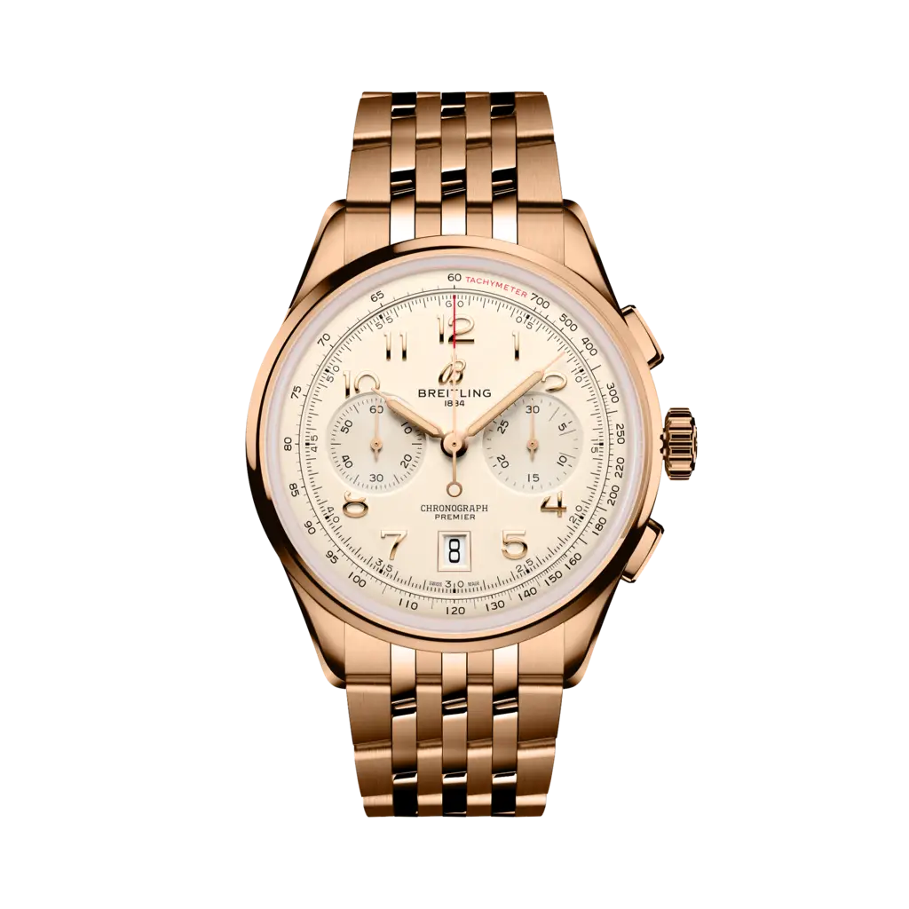 Premier B01 Chronograph 42 18k red gold 42 mm RB0145371G1R1 main view