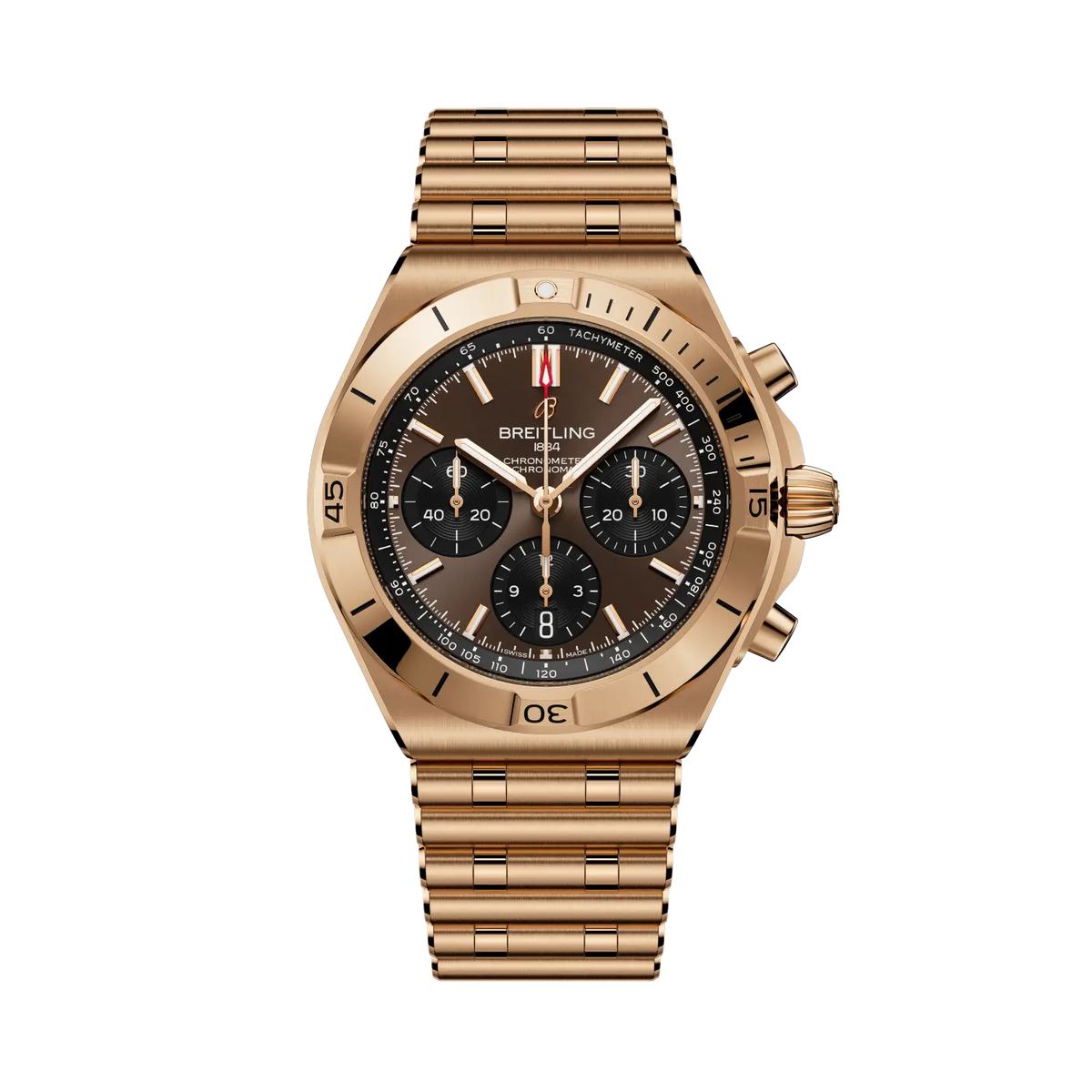 Chronomat B01 Chronograph 42 18k red gold 42 mm RB0158101Q1R1 main view