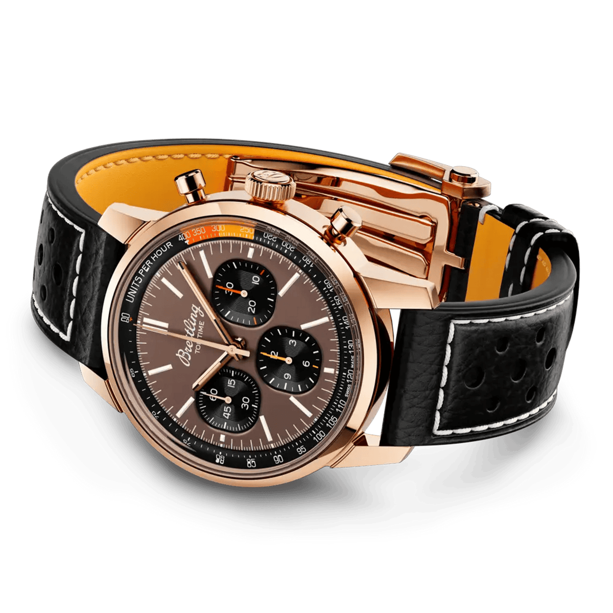 Top Time B01 18k red gold 41 mm RB01761A1Q1X1 second view