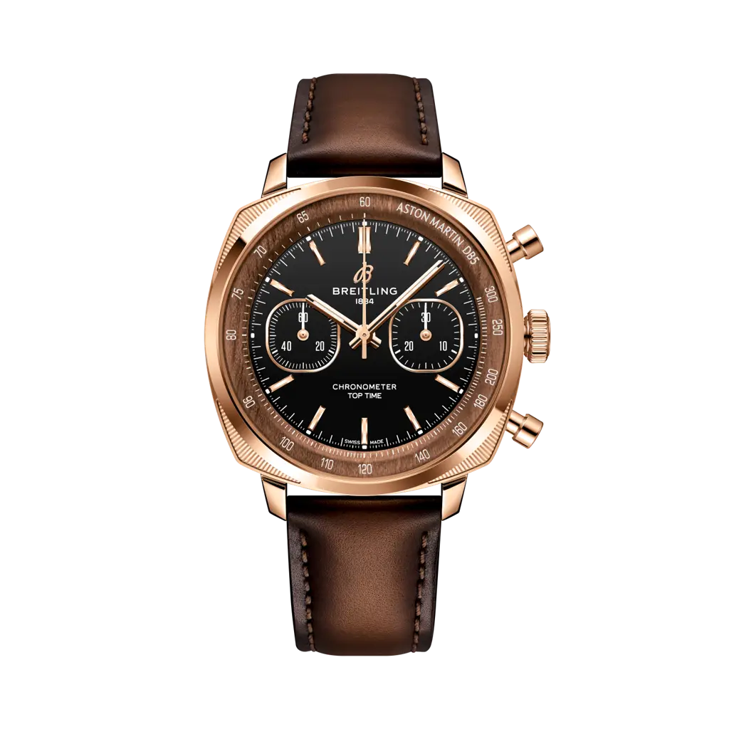 Top Time B01 Chronograph 41 Tribute to Aston Martin DB5 18k red gold 41 mm RB0178131B1X1 main view