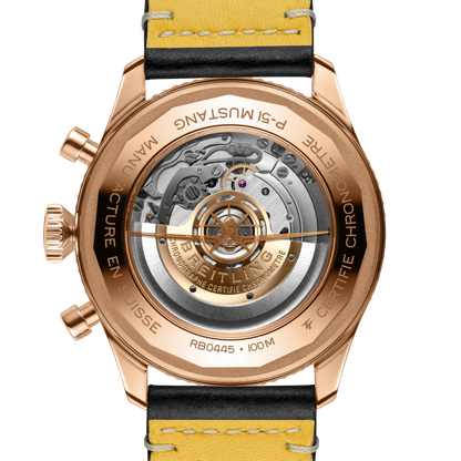 Super AVI B04 Chronograph GMT 46 P-51 Mustang 18k red gold 46 mm RB04451A1B1X1 fourth view