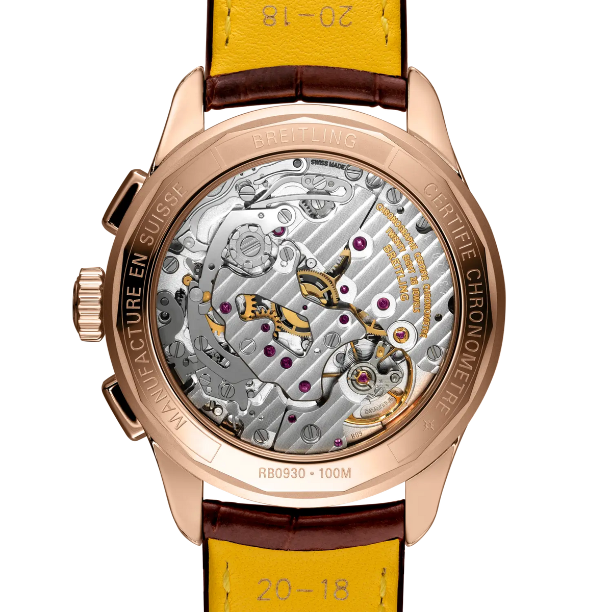 Premier B09 Chronograph 40 18k red gold 40 mm RB0930361L1P1 fourth view