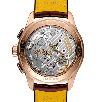 Premier B09 Chronograph 40 18k red gold 40 mm RB0930361L1P1 fourth view