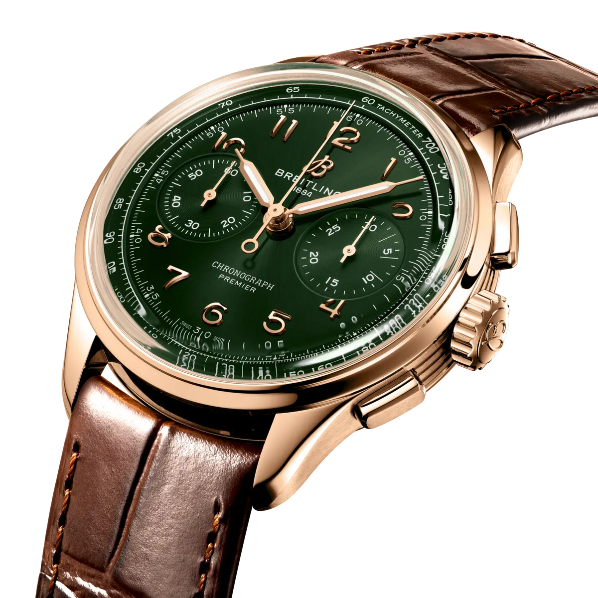 Premier B09 Chronograph 40 18k red gold 40 mm RB0930361L1P1 second view