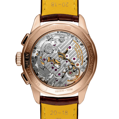 Premier B09 Chronograph 40 18k red gold 40 mm RB0930371G1P1 fourth view