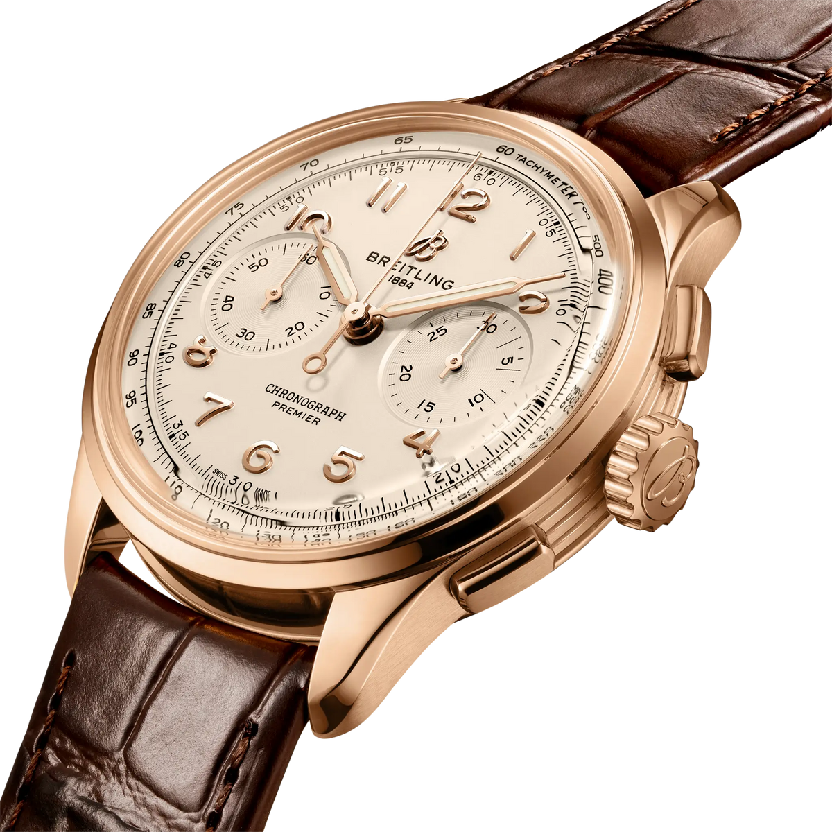 Premier B09 Chronograph 40 18k red gold 40 mm RB0930371G1P1 second view