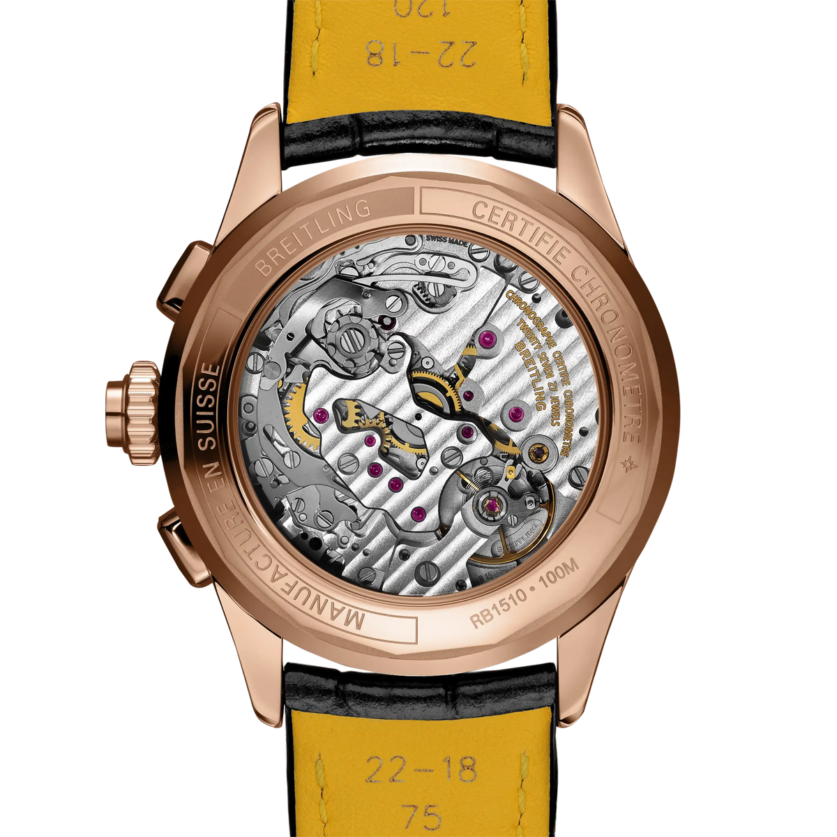 Premier B15 Duograph 42 18k red gold 42 mm RB1510251B1P1 fourth view