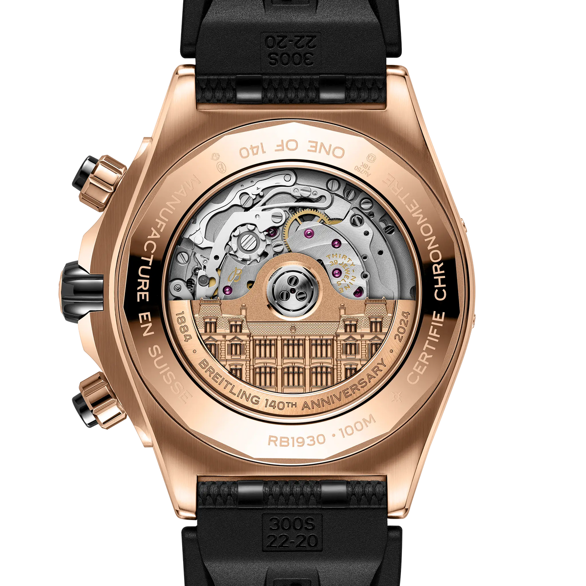 Super Chronomat B19 44 Perpetual Calendar 140th Anniversary 18k red gold 44 mm RB19301A1G1S1 fourth view