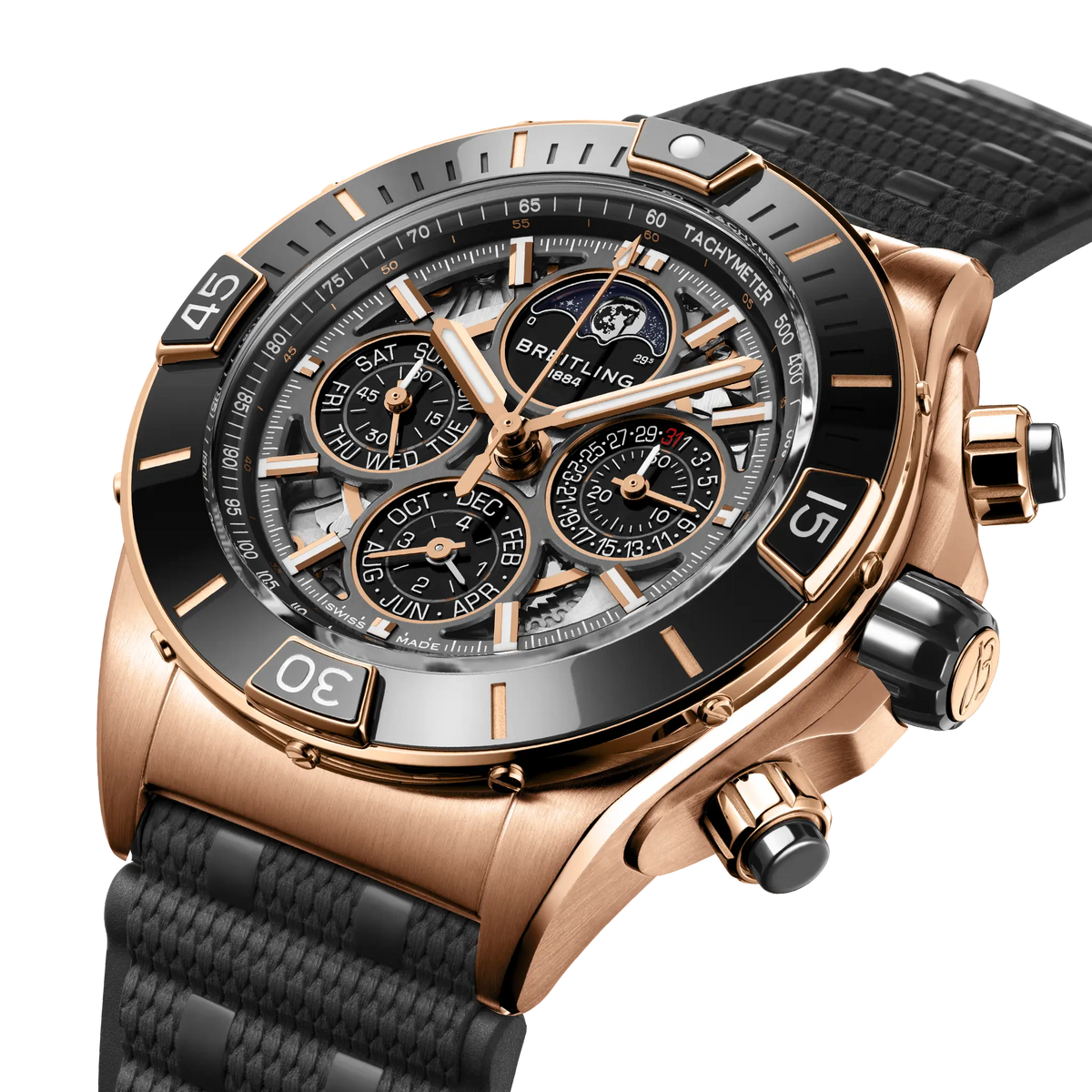 Super Chronomat B19 44 Perpetual Calendar 140th Anniversary 18k red gold 44 mm RB19301A1G1S1 second view