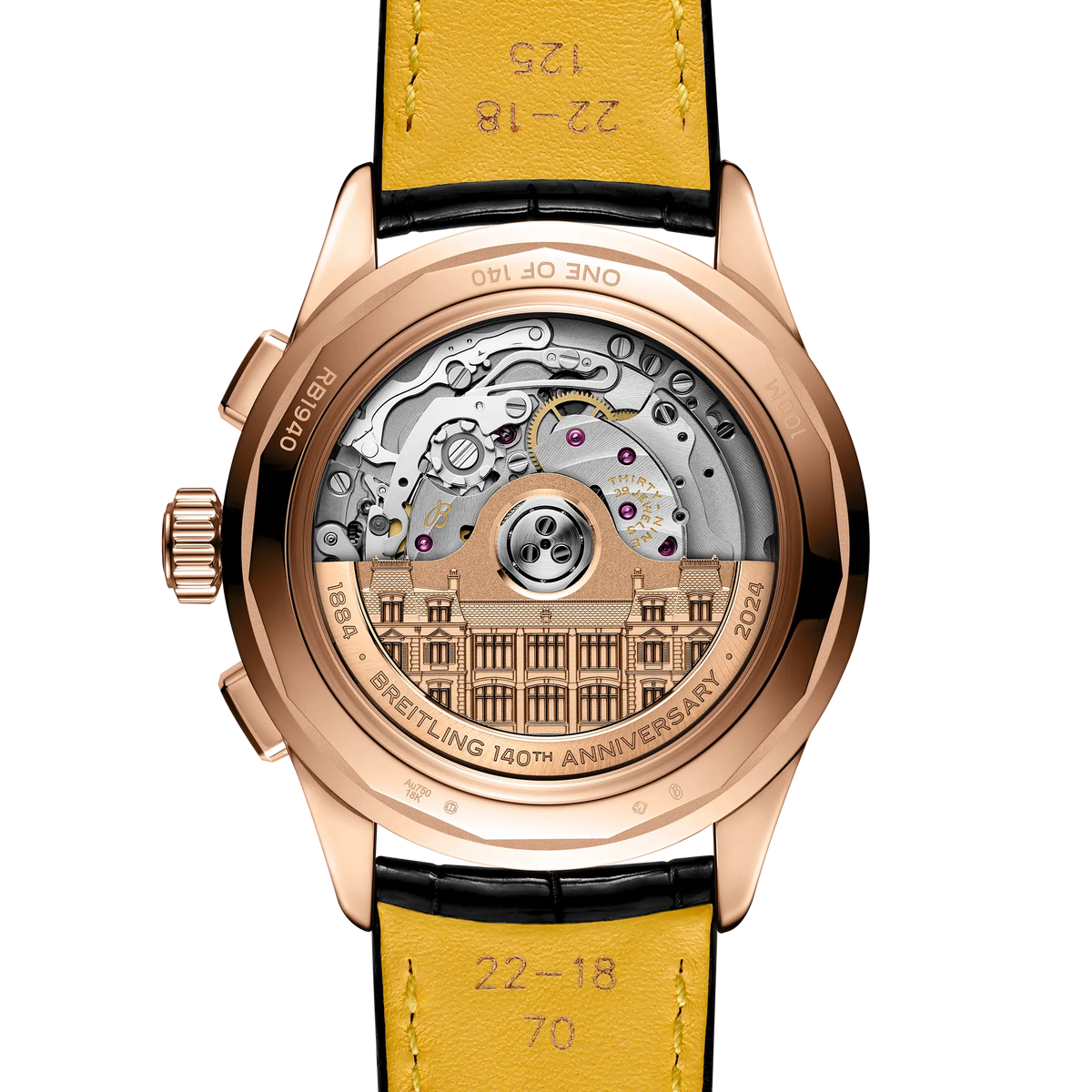 Premier B19 Datora 42 140th Anniversary 18k red gold 42 mm RB19401A1B1P1 fourth view