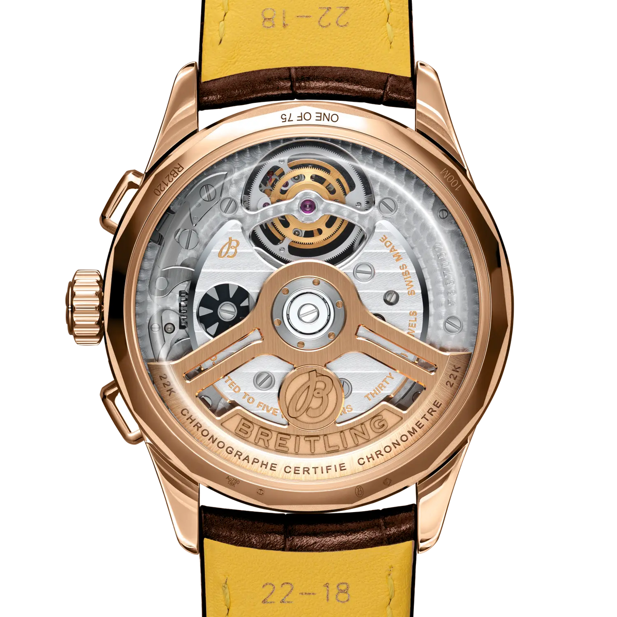 Premier B21 Chronograph Tourbillon 42 Limited Edition 18k red gold 42 mm RB21204A1C1P1 fourth view